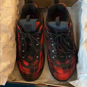 FILA Disruptor II Plaid shoe